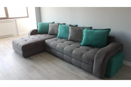 Monza canapea 3 locuri cu insula